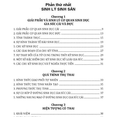 Nông Nghiệp Xanh Và Sạch - Sinh Sản Trong Chăn Nuôi