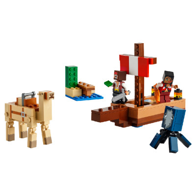 Đồ Chơi Lắp Ráp Chuyến Thám Hiểm Trên Tàu Cướp Biển LEGO MINECRAFT 21259 (166 chi tiết)