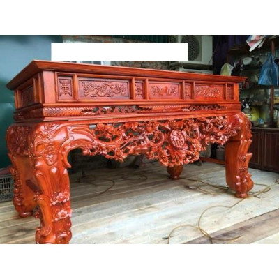 Sập Thờ Mai Điểu Gỗ Hương Đá