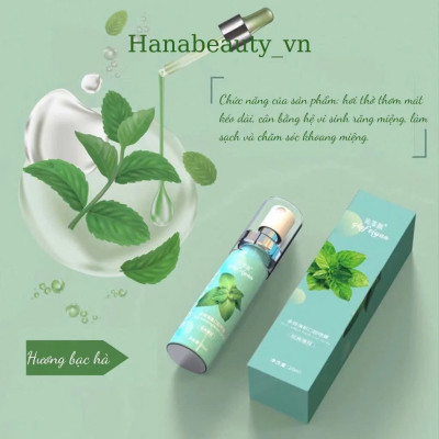 Combo 2 Chai Xịt Thơm Miệng Thảo Dược – Khử Mùi Hôi Miệng, Diệt Khuẩn, Hương Thơm Quyến Rũ, Hiệu Quả Cao Cho Nam Nữ