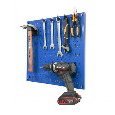 Bảng treo dụng cụ  SMLIFE Pegboard cơ khí SQ – Xanh