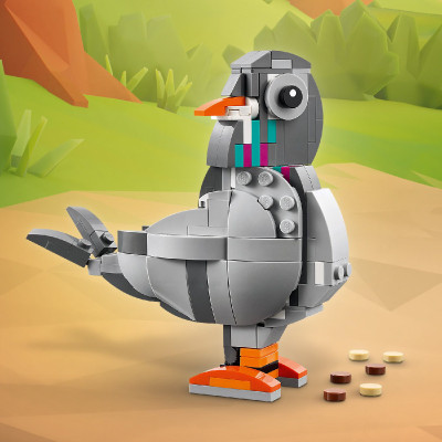 LEGO CREATOR 31163 Đồ Chơi Lắp Ráp Chú Mèo Tinh Nghịch (407 Chi Tiết)