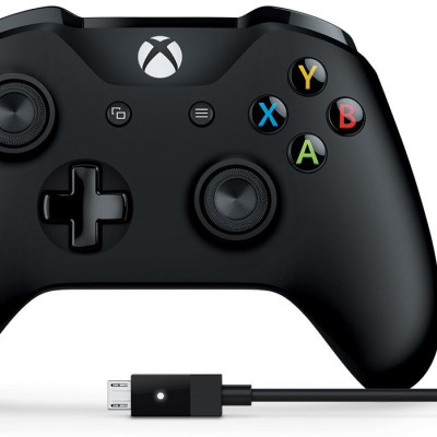 Tay Cầm Wireless Controller Xbox Series X Carbon Black USB C Cable -Hàng nhập khẩu