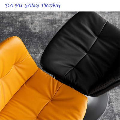 Ghế Quầy Bar Da Nappa Cao Cấp Có Nâng Hạ Chiều Cao, Nhiều Màu, Sang Trọng, Hiện đại.