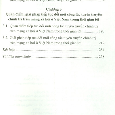 Đổi Mới Công Tác Tuyên Truyền Chính Trị Trên Mạng Xã Hội Ở Việt Nam Hiện Nay - PGS.TS. Nguyễn Thị Trường Giang (Chủ biên)