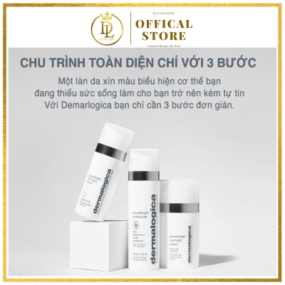 Kem chống nắng kết hợp dưỡng ban ngày giúp tăng độ ẩm, ngăn xuất hiện đốm đen Dermalogica Powerbright Moisturizer SPF50  50ml
