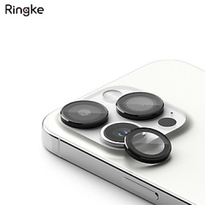 Dán camera dành cho iPhone 15 Pro Max/15 Pro/15 Plus/15 RINGKE Camera Lens Frame Glass - Hàng Chính Hãng
