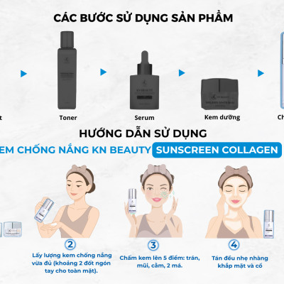 Kem chống nắng Sunscreen Collagen KN Beauty 30g