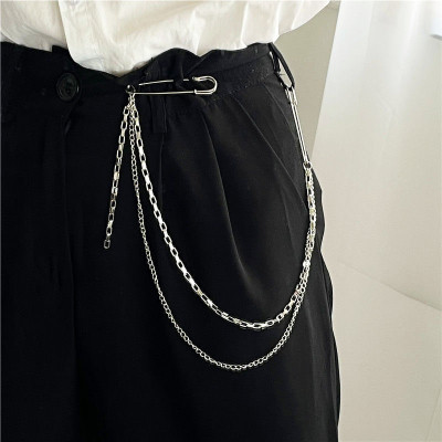 Chuỗi xích đeo quần thời trang unisex cá tính chain 2 lớp