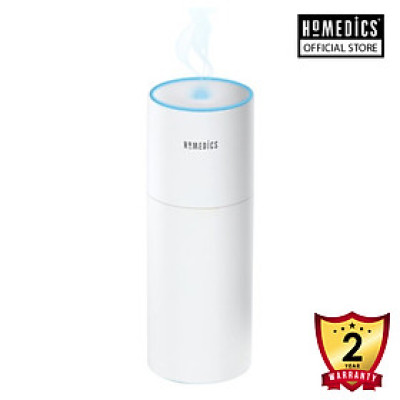 Máy tạo ẩm mini công nghệ siêu âm dùng pin sạc Homedics UHE-CMP15 - Hàng nhập khẩu USA