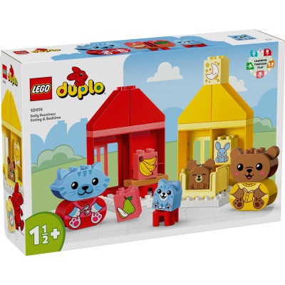 LEGO DUPLO 10414 Đồ chơi lắp ráp Phòng ăn và phòng ngủ của bé (28 chi tiết)