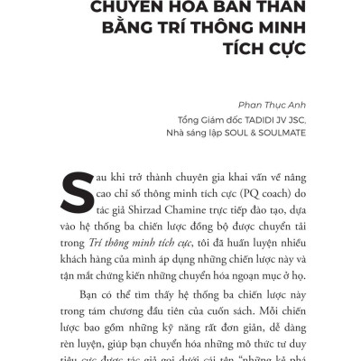 Trí Thông Minh Tích Cực (Tái Bản 2024)