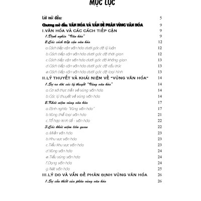 Đặc Trưng Và Sắc Thái Văn Hóa Vùng - Tiểu Vùng Ở Việt Nam