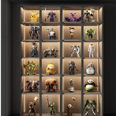 Tủ đựng túi xách cánh kính, tủ trưng bày sản phẩm cánh kính, tủ đa năng  4TTB01 - Nội thất lắp ráp Viễn Đông Adv