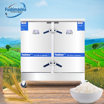 [CỬA HÀNG CHÍNH HÃNG] Tủ Nấu Cơm Dùng Điện 20 Khay - Tủ Nấu Cơm Fushima