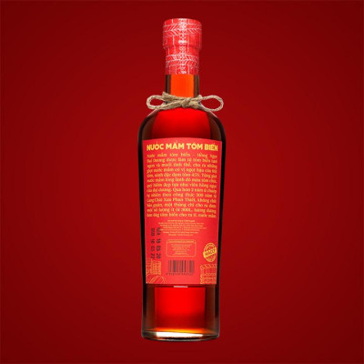 Nước Mắm Tĩn Tôm Biển độ đạm 45N tự nhiên chai 500ml Hồng Ngọc Đại Dương nước mắm nguyên chất truyền thống sạch cốt nhĩ đặc biệt từ tôm biển tươi không chất bảo quản.