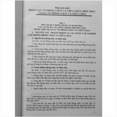 Sách Quy Chuẩn Kỹ Thuật Quốc Gia về An Toàn Cháy Cho Nhà và Công Trình (Thông tư số 09/2023/TT-BXD ngày 16 tháng 10 năm 2023 của Bộ Xây dựng Ban hành sửa đổi: 1:2023 QCVN 06:2022/BXD) - V2286T