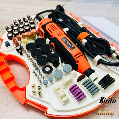 Bộ Máy Khoan Mài khuôn Khắc mini Đa Năng 211 chi tiết 6 tốc độ