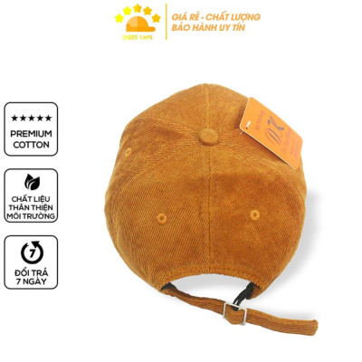 Mũ Lưỡi Trai Nón Lưỡi Trai Nam Nữ Yes You Can Vải Nhung Tăm Mịn Nón Kết