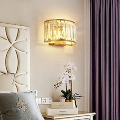 Đèn tường phale bán nguyệt, đèn decor DT1137 kèm bóng led DT