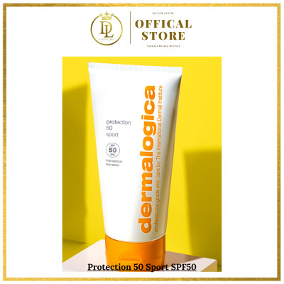 Kem chống nắng quang phổ rộng chống thấm nước, mồ hôi, thích hợp cho cả người chơi thể thao, bơi lội Dermalogica Protection 50 Sport SPF50 156ml