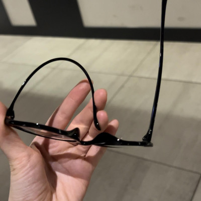 Kính thời trang nữ Mắt mèo nhựa đen