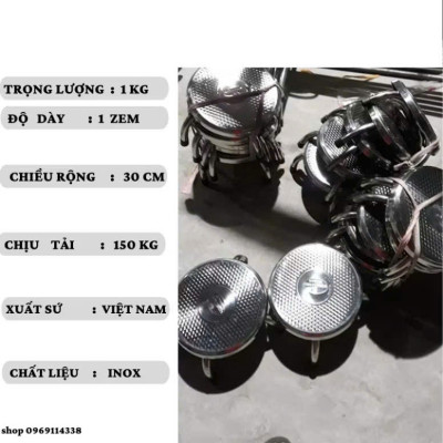 Ghế Thấp Inox Đa Năng – Ghế Ngồi Xổm, Nhặt Rau Tiện Lợi Cho Mọi Nhà - HÀNG CHÍNH HÃNG MINIIN