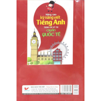 Sách - Nâng Cao Kỹ Năng Viết Tiếng Anh Trong Các Kỳ Thi Chuẩn Quốc Tế - Tân Việt Books