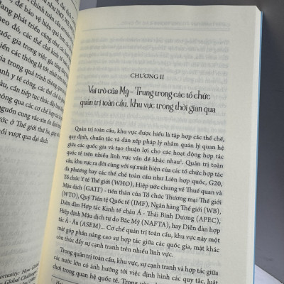 CẠNH TRANH MỸ - TRUNG TRONG CÁC TỔ CHỨC QUẢN TRỊ TOÀN CẦU, KHU VỰC VÀ MỘT SỐ HÀM Ý ĐỐI SÁCH CỦA VIỆT NAM – TS. Mai Thị Hồng Tâm – MaiHaBooks