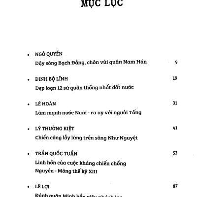 Danh Nhân Quân Sự Việt Nam (Tái Bản 2020)