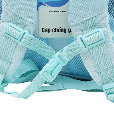 Ba Lô Chống Gù Cá Mập Siêu Nhẹ - Thiên Long BP-020 - Xanh Biển