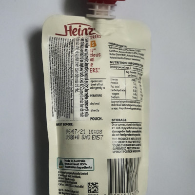 Gói Custard Vị Chuối Heinz (120g)