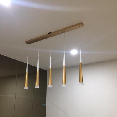 Bộ 5 đèn thả phong thái hiện đại, đèn thả trần, đèn thả bàn ăn, đèn trang trí, đèn decor DT