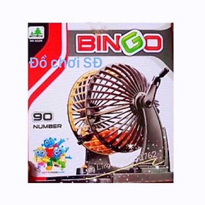 Lô tô quay - spingo 90 số 48 lá