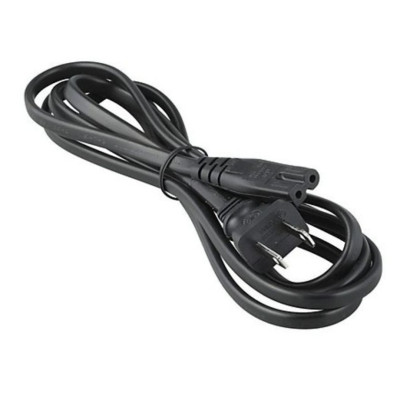 Dây nguồn 2 chân, cáp nguồn đầu chui số 8 dành cho đèn sạc, quạt sạc, loa kéo, máy in nhiệt... - Hàng nhập khẩu