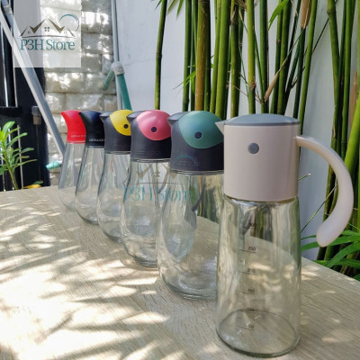 Bình thủy tinh đựng dầu tự động mở nắp Lock&Lock CKO101 CKO201 LLG706