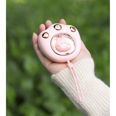 Máy Sưởi Ấm Cầm Tay Hình Chân Gấu - Sạc USB - Tùy Chỉnh Chế Độ Ấm, Tắt / Bật - giao mầu ngẫu nhiên