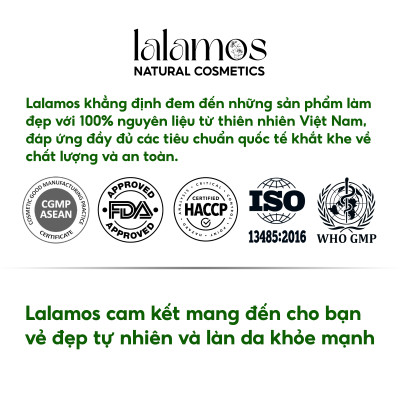 Combo bảo vệ da trắng hồng Lalamos Sữa Rửa Mặt 280ml + Kem Chống Nắng Nhụy Kim Ngân Hoa Nâng Tone 50ml