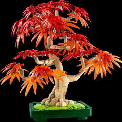 Đồ Chơi Lắp Ráp Cây Bonsai Lá Phong Đỏ - Lego Botanicals 10348 (474 Mảnh Ghép)