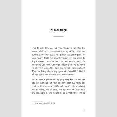 Di Sản Hồ Chí Minh - Sức Mạnh Tư Duy Hồ Chí Minh