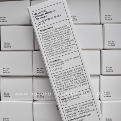 [KHUYẾN MÃI] Kem Chống Nắng Nâng Tông Kiềm Dầu Ultimate Moisture BB Cream SPF 33 PA +++ 50ml