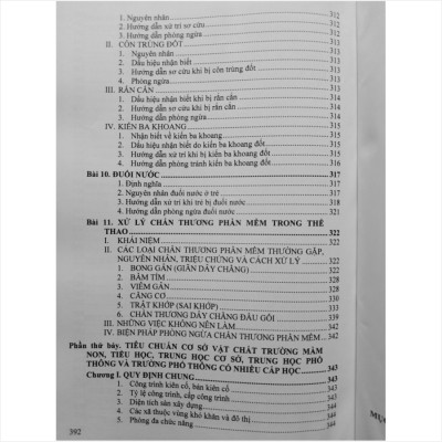Sách Tài Liệu Hướng Dẫn Phát Triển Giáo Dục Thể Chất, Thể Thao và Áp Dụng Những Trò Chơi Dân Gian Trong Nhà Trường - V2270T