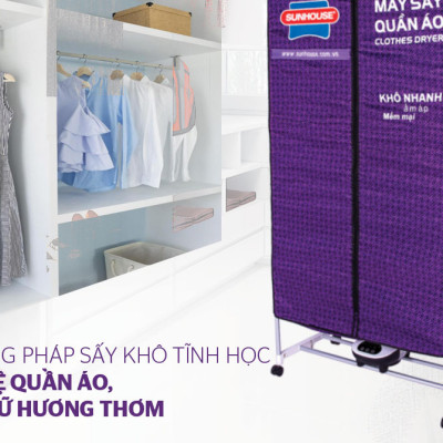 Tủ sấy quần áo Sunhouse SHD2707