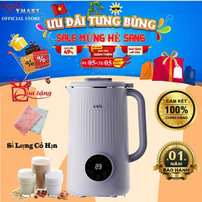 Máy Làm Sữa Hạt Đa Năng Mini Unie UMB10 (Model New) 8 Chức Năng, Dung Tích 1L - Hàng Chính Hãng