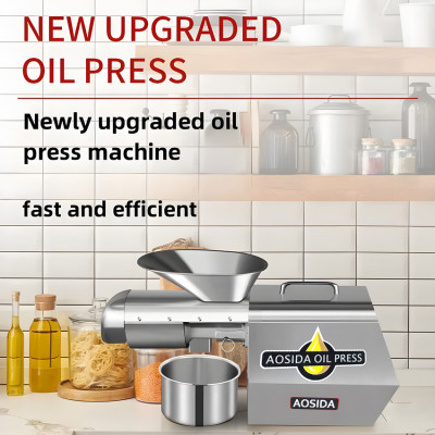 Máy ép dầu thực vật Nóng và Lạnh dùng trong gia đình hoặc nhà hàng thương hiệu Anh Quốc AOSIDA WF-J168 - Hàng Chính Hãng