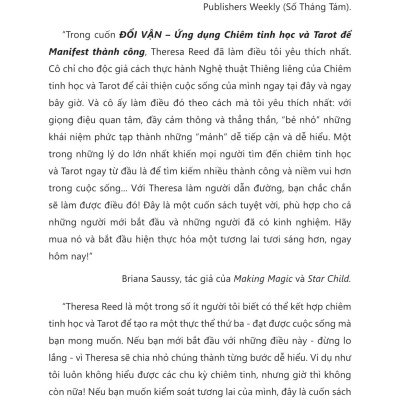 Sách - Đổi Vận - Ứng Dụng Chiêm Tinh Học Và Tarot Để Manifest Thành Công