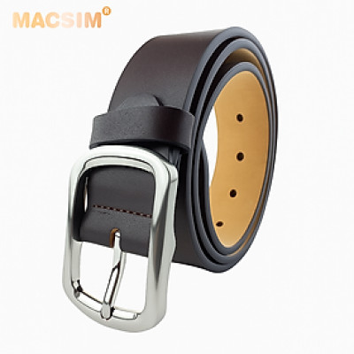 Thắt lưng nam da thật cao cấp nhãn hiệu Macsim TW032