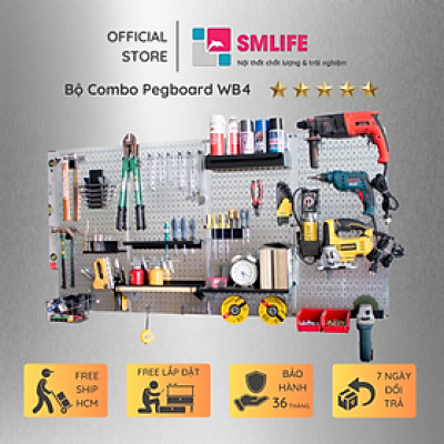 Bảng treo dụng cụ Pegboard cơ khí WB4