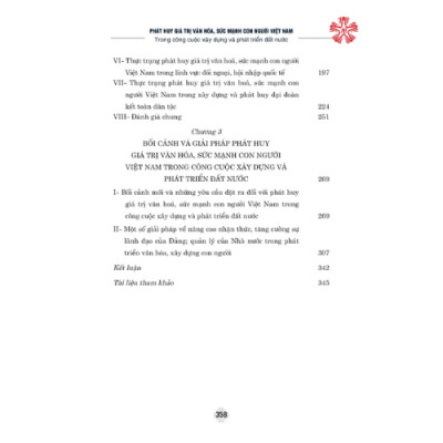 Phát huy giá trị văn hóa, sức mạnh con người Việt Nam trong công cuộc xây dựng và phát triển đất nước (Sách chuyên khảo) (bản in 2023)