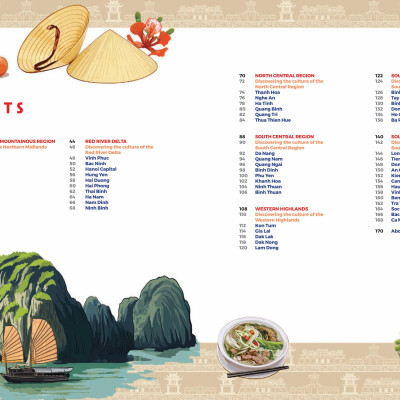 Picture Atlas Of Vietnam - The Land Of Charm - Đất Nước Gấm Hoa - Bìa Cứng (English Version)